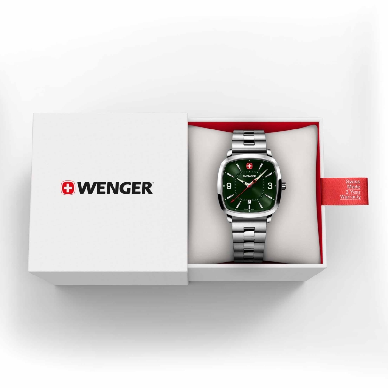Wenger 01.1921.111 Vintage Sport 37mm Erkek Kol Saati - 3