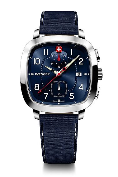 Wenger 01.1933.110 Vintage Sport Chrono Quartz Erkek Kol Saati - Wenger
