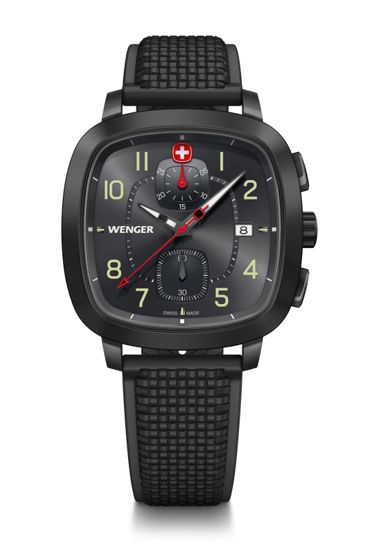 Wenger 01.1933.114 Vintage Sport Chrono 39.5mm Erkek Kol Saati - 1