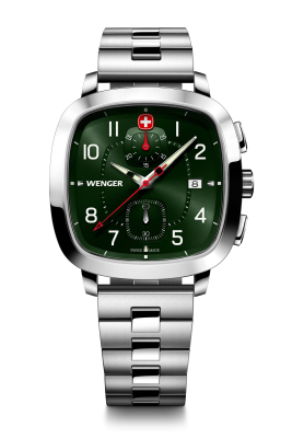 Wenger 01.1933.112 Vintage Sport Chrono 39.5mm Erkek Kol Saati - 1