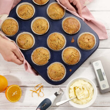 Zyliss Dayanıklı Yapışmaz 12 Gözlü Muffin Tepsisi - 5